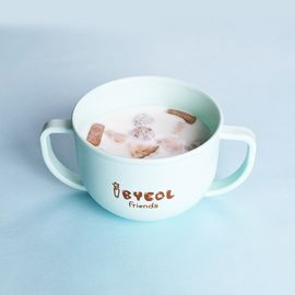 [I-BYEOL Friends] Two hands cup, Mint_ Snack Catcher, Snack Container, Portable Biscuits Candy Box, BPA Free _ Made in KOREA